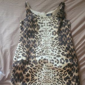 Teri Jon leopard print dress